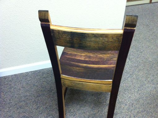 Custom Made Chairs Made With Wine Barrels