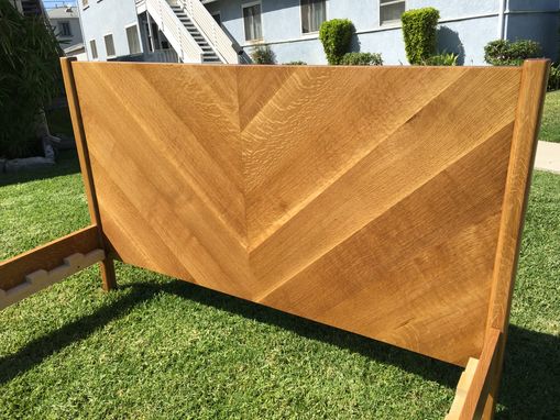 Custom Made Oak Platform Bed