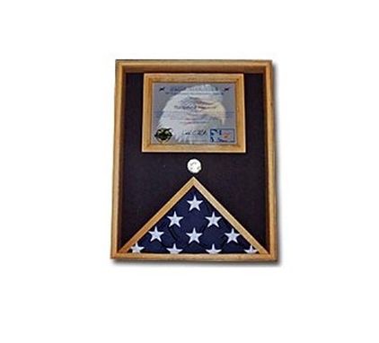 Custom Made Military Certificate Case Military Flag And Document Case