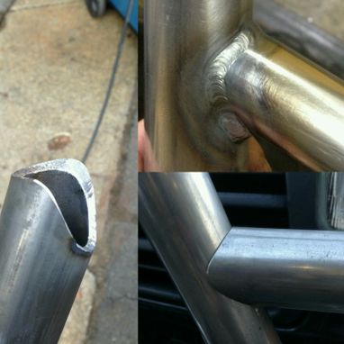 Custom Made Weld Examples On Both Stainless And Mild Steel