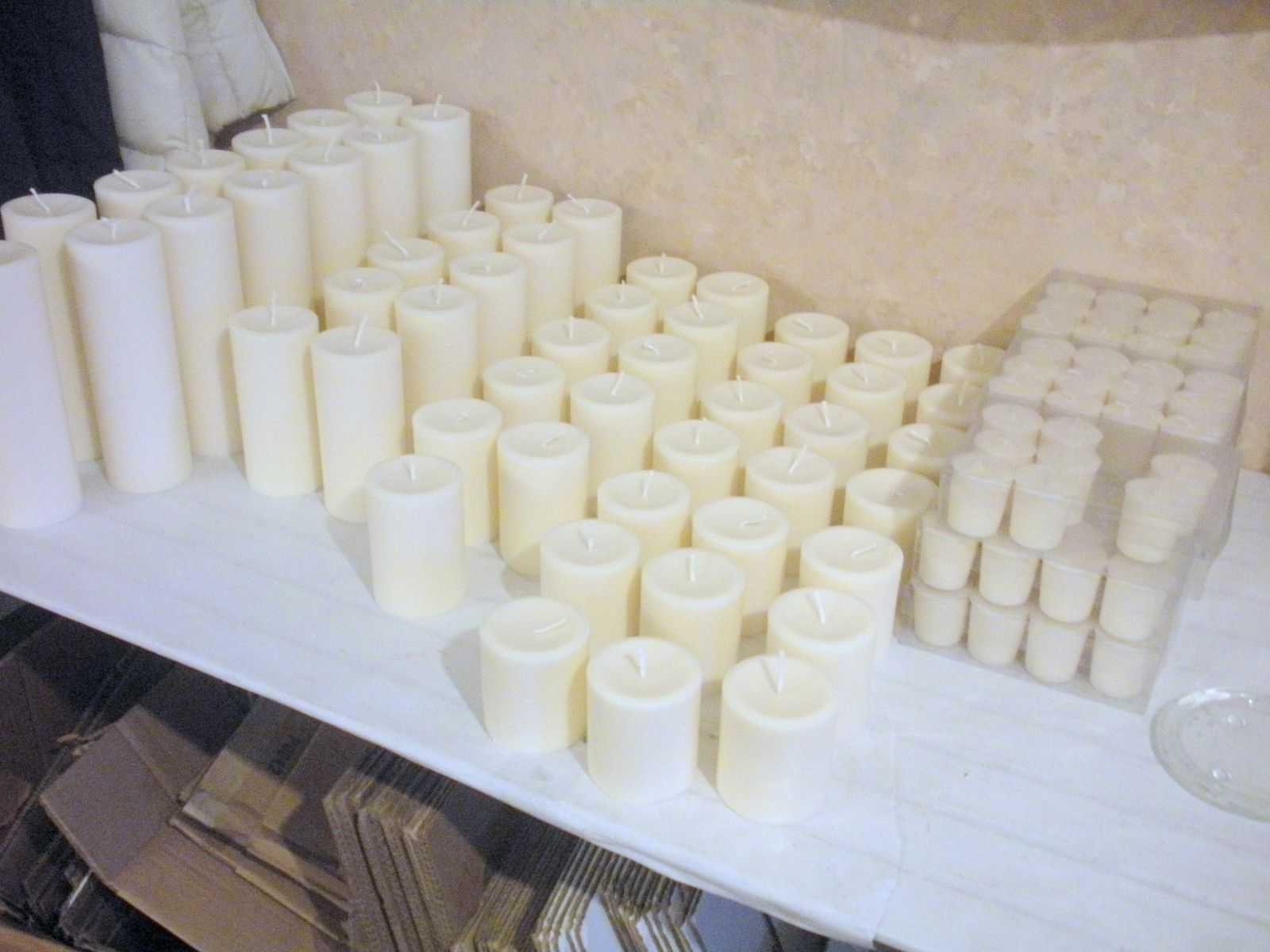 Custom Made Pillar Candles by DewOnAPetal Custom Candles