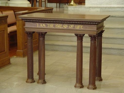 Custom Made Freestanding Greek Revival Altar
