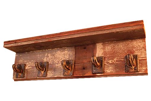 Custom Made Reclaimed Barn Wood Shelf