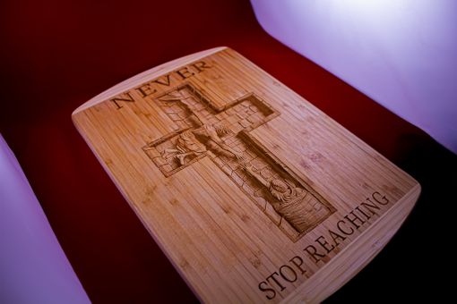 Custom Made Large: Cross Cutting Board - Cutting Board - God Cross - Faith - Cheese Board - Charcuterie Board