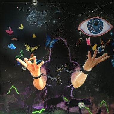 Custom Made Cosmic Visions And Dreams 360 Mural