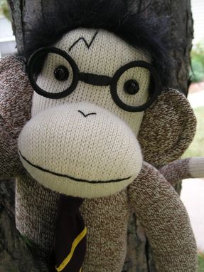 Custom Made Harry Potter Sock Monkey Doll
