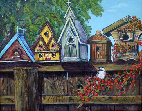 Custom Made Bird Houses