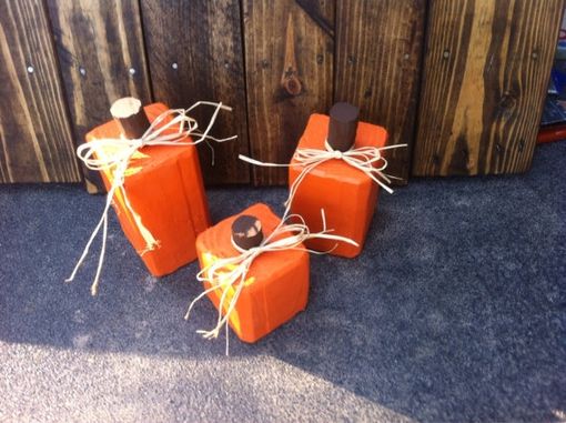 Custom Made Pumpkin Table Decor