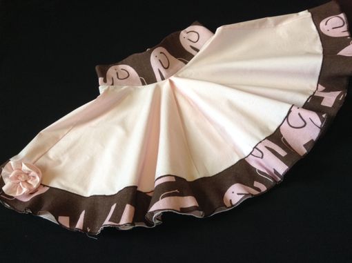 Custom Made Embellished Girls Skirt