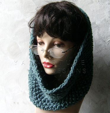 Custom Made The Extraordinary Cowl - In Dusty Teal