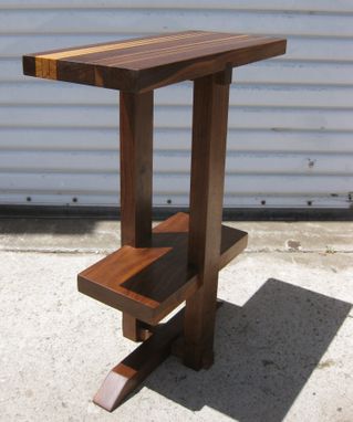 Custom Made Naka Side Table