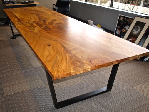 Custom Made Maple Conference Table