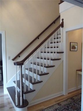 Custom Made White Stairs