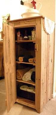 Custom Made Handmade Custom Rustic Cabinet