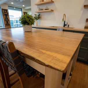 Square Epoxy Dining Table – Brick Mill Furniture