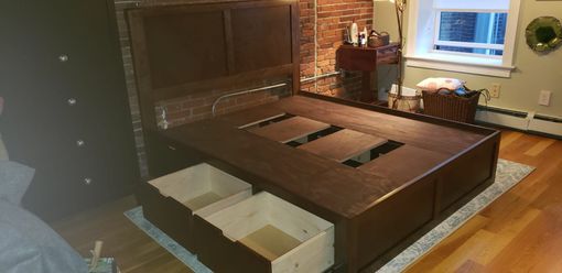 Custom Made Storage Bed Platfrom Bed