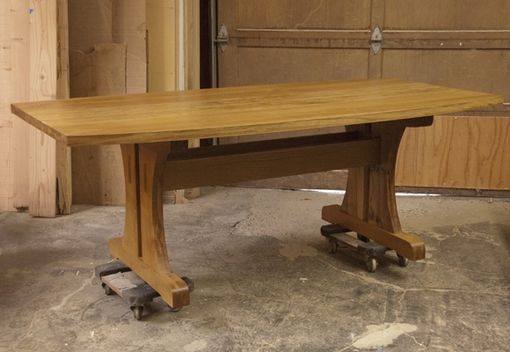 Custom Made Oregon White Oak Conference Table