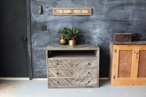 Custom Made Rustic Reclaimed & Sustainably Harvested Wood Dresser Console