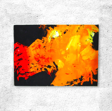 Custom Made Abstract Oil Paintings - Mouna Bowa Extract 5