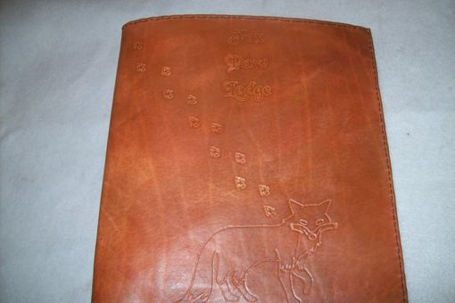 Custom Made Customized Leather Binder Cover