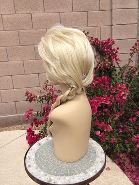 Custom Made Elsa Snow Queen Custom Cosplay Costume Wig
