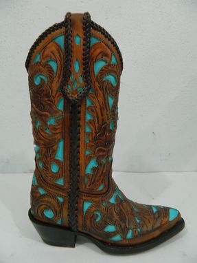 Custom Hand Tooled Cowboy Boot Made To Order Any Style From Gallery Or ...