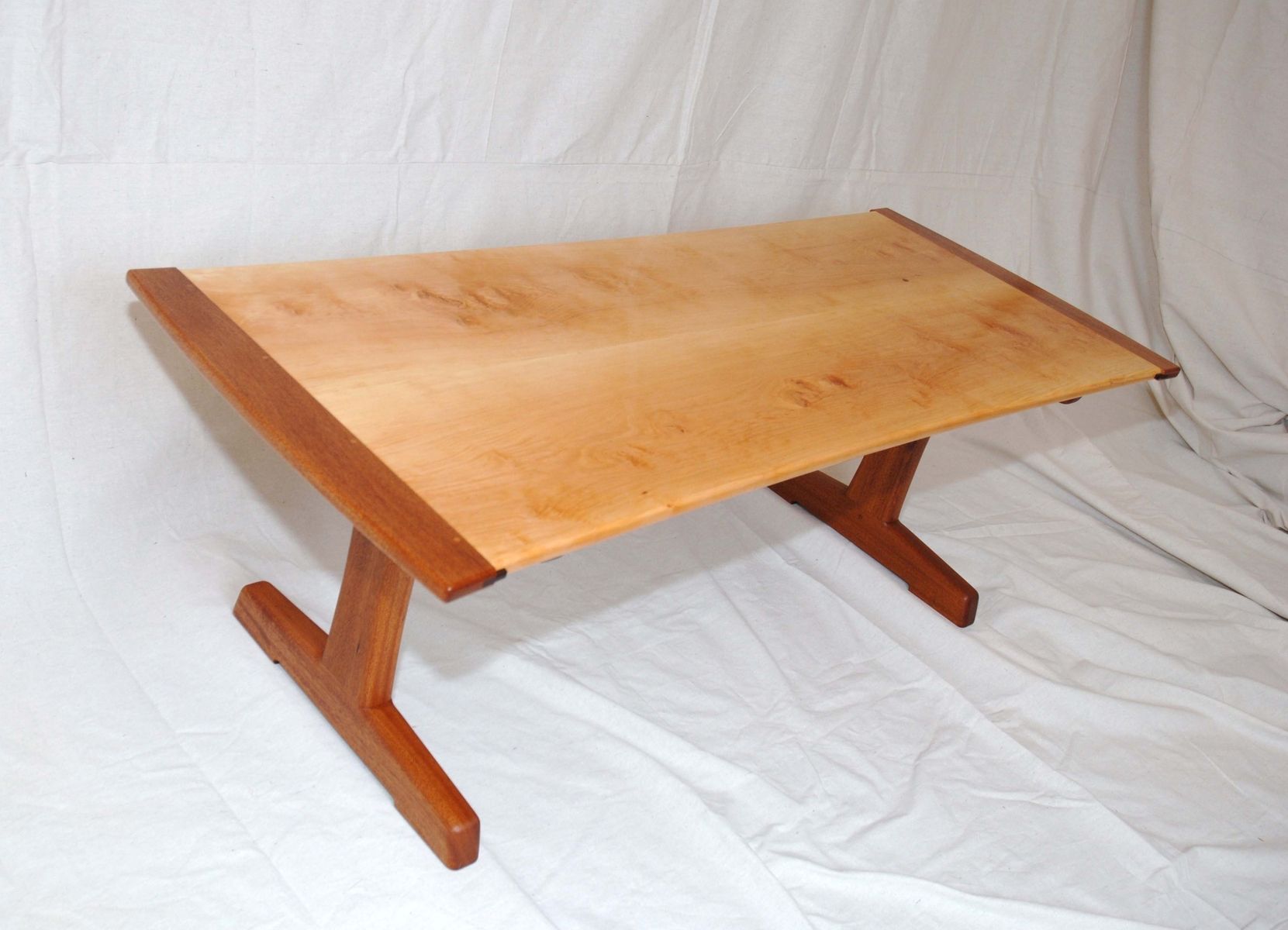 Hand Made Trestle Table by Natural Mystic Woodwork | CustomMade.com