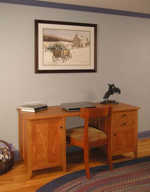 Custom Made Custom Desk For The Home Office