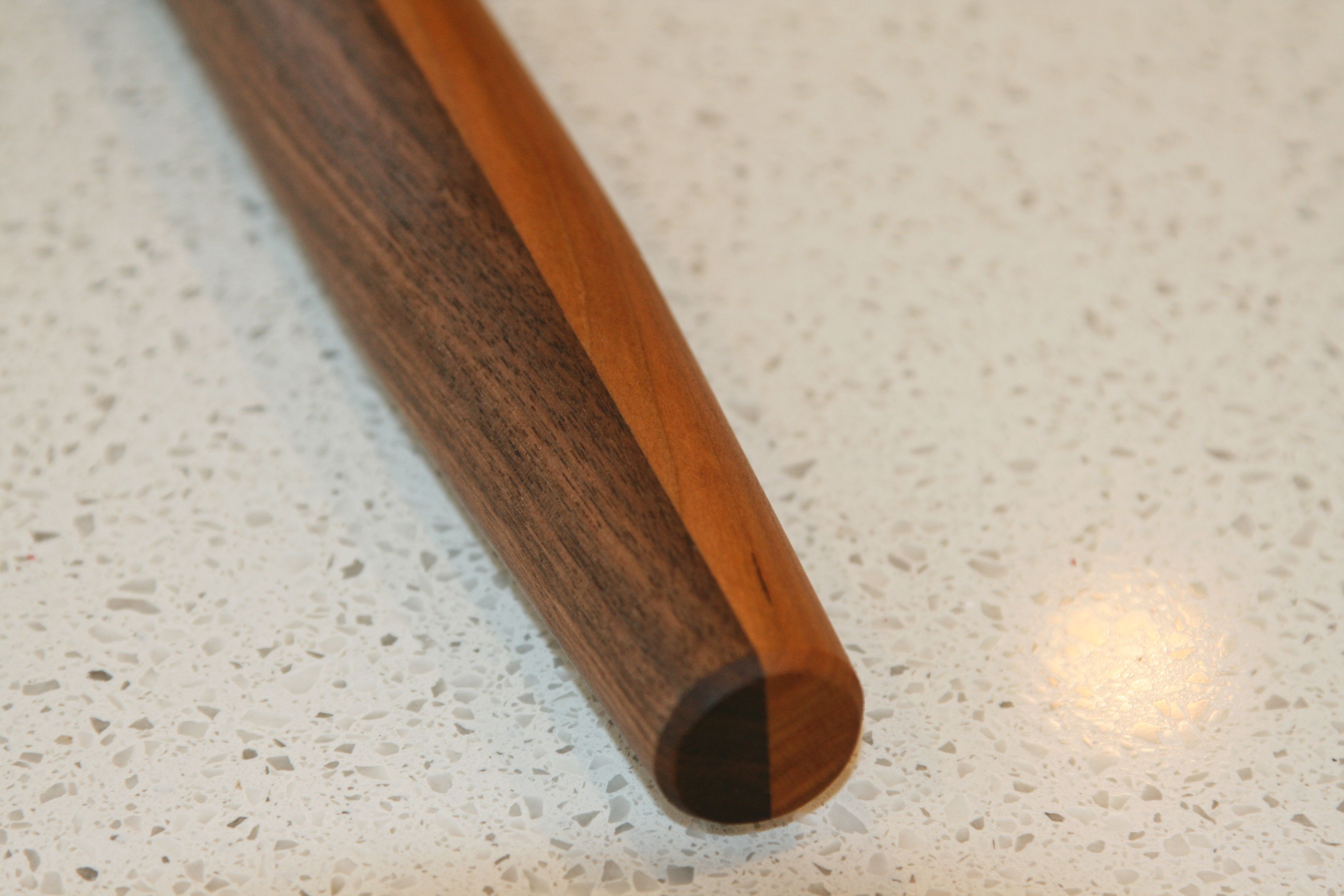 Buy Hand Crafted Cherry And Black Walnut French Rolling Pin, made to