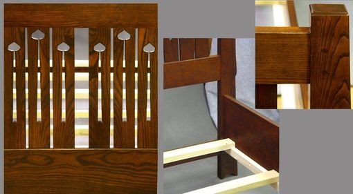 Custom Made Ash Mackintosh King Bed