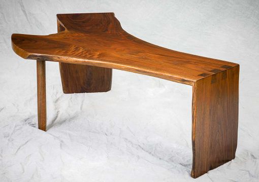 Custom Made Dual Dovetailed Walnut Coffee Table