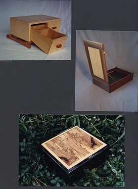 Custom Made Custom Wood Jewelry Boxes