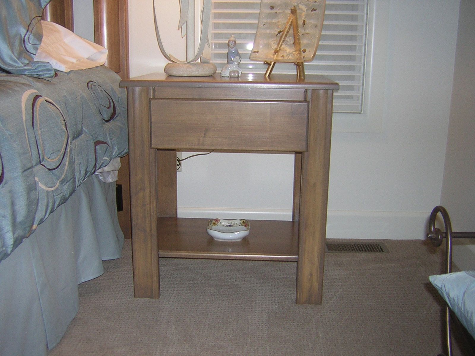 Hand Crafted Nightstand by Feebi's Woodworking