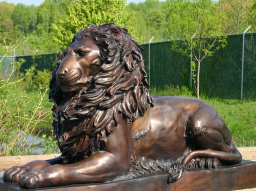 Custom Made Bronze Lions Life Size Bronzes - Custom Bronze Statues & Sculptures - Lost Wax Casting