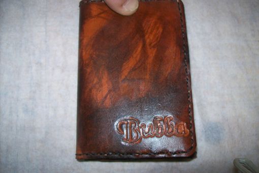 Custom Made Trifold Leather Wallet
