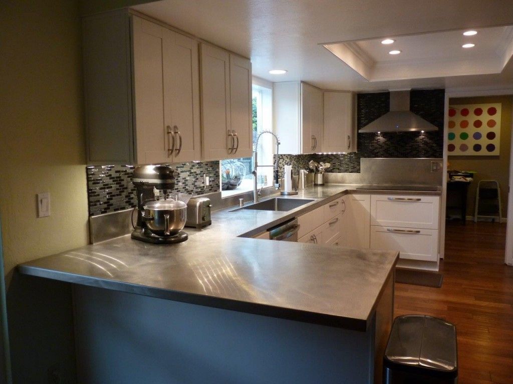 Custom Made Stainless Steel Countertops by Concord Sheet Metal
