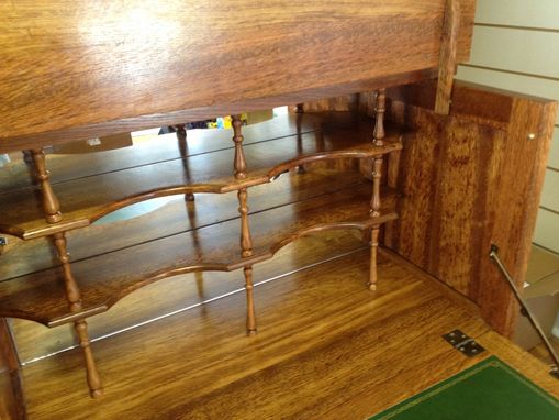 Custom Made Solid Quartersawn English Oak Drinks Cabinet