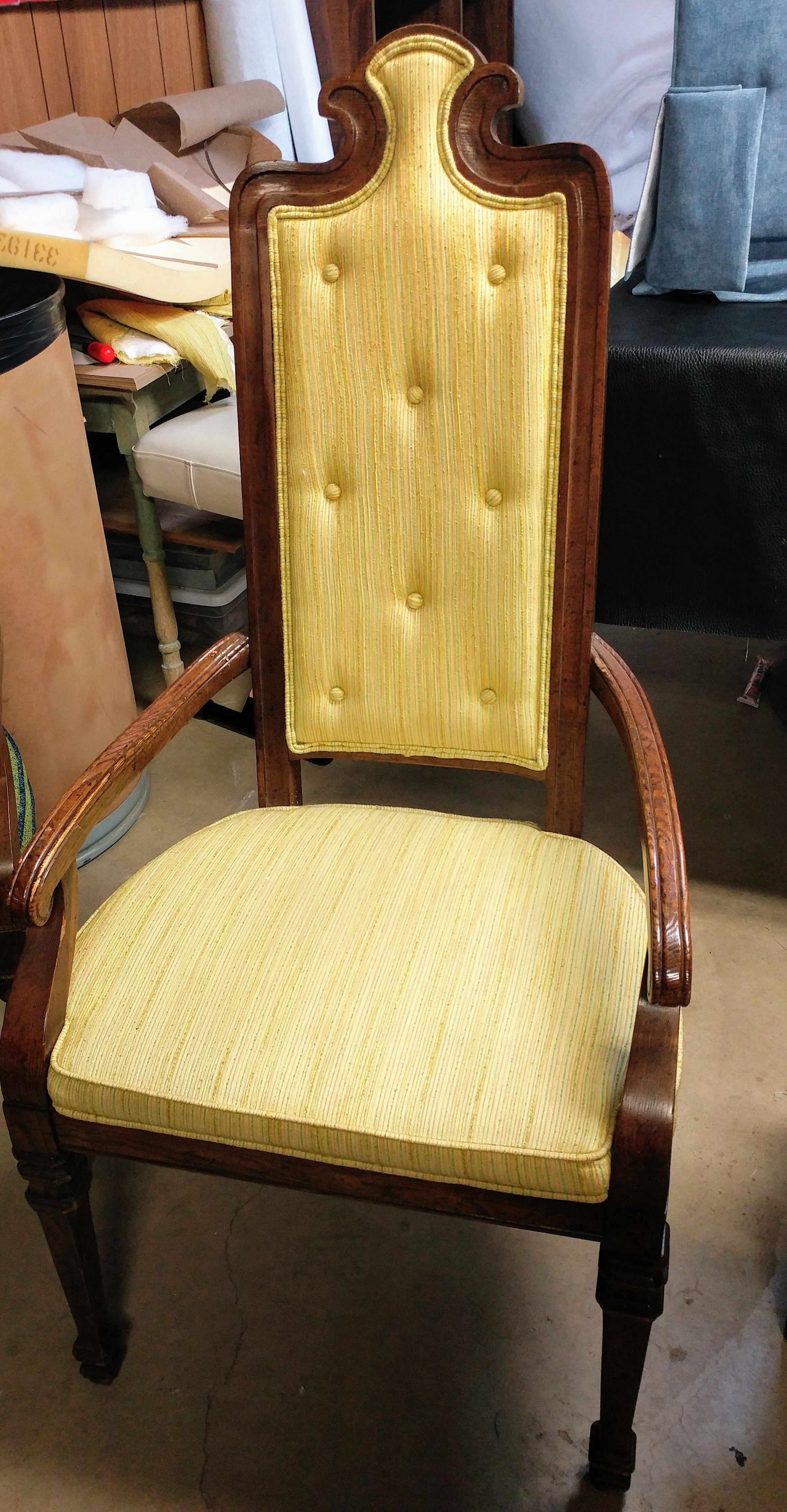Custom Made Sample Dining Room Chairs by Done By Donovan Upholstery