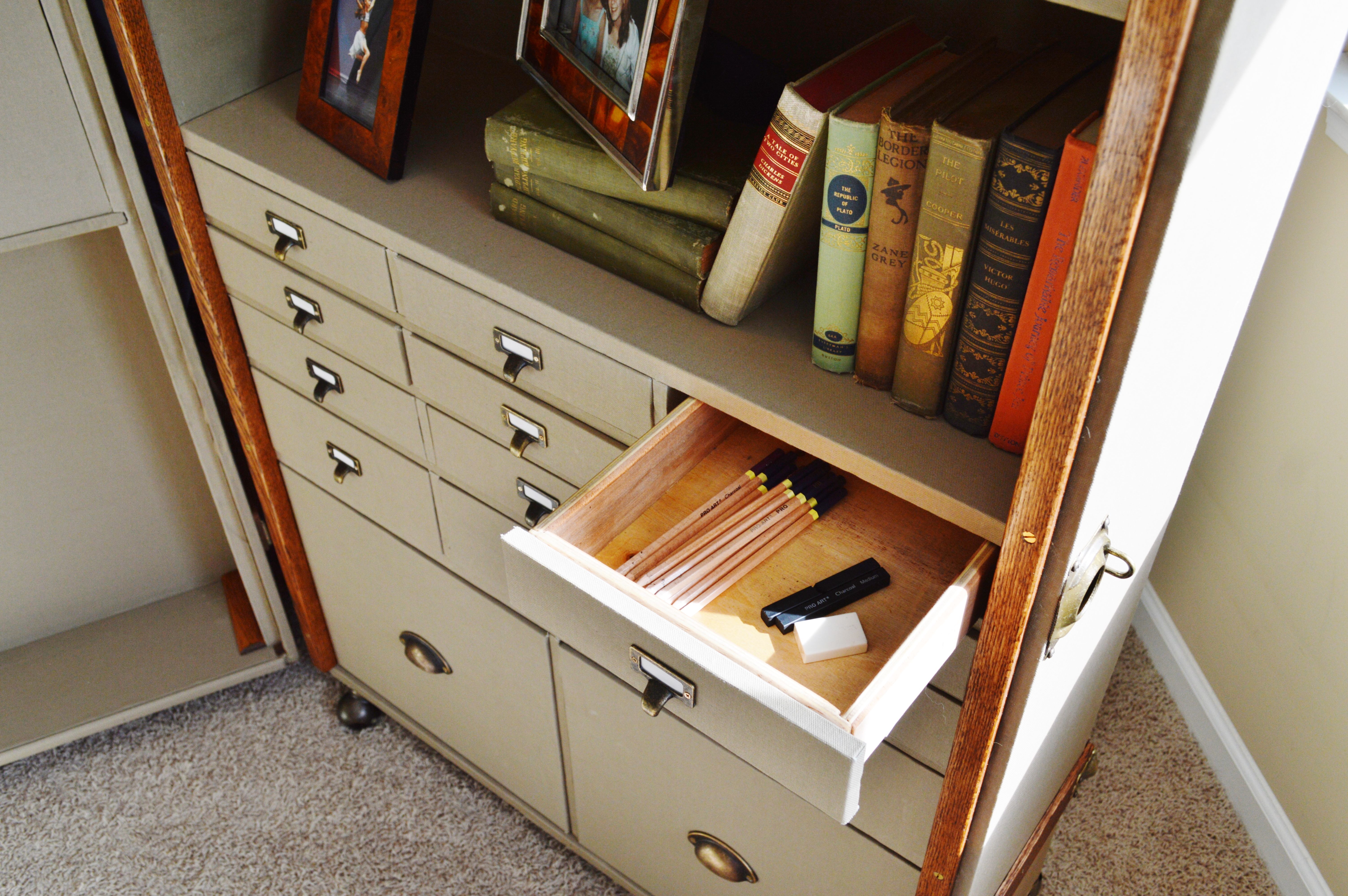 Custom Made Steamer Trunk Desk Secretary By Woodbuckle Custom Made Steamer Trunk Desk Secretary By Woodbuckle Furniture Storage Solutions Custommade