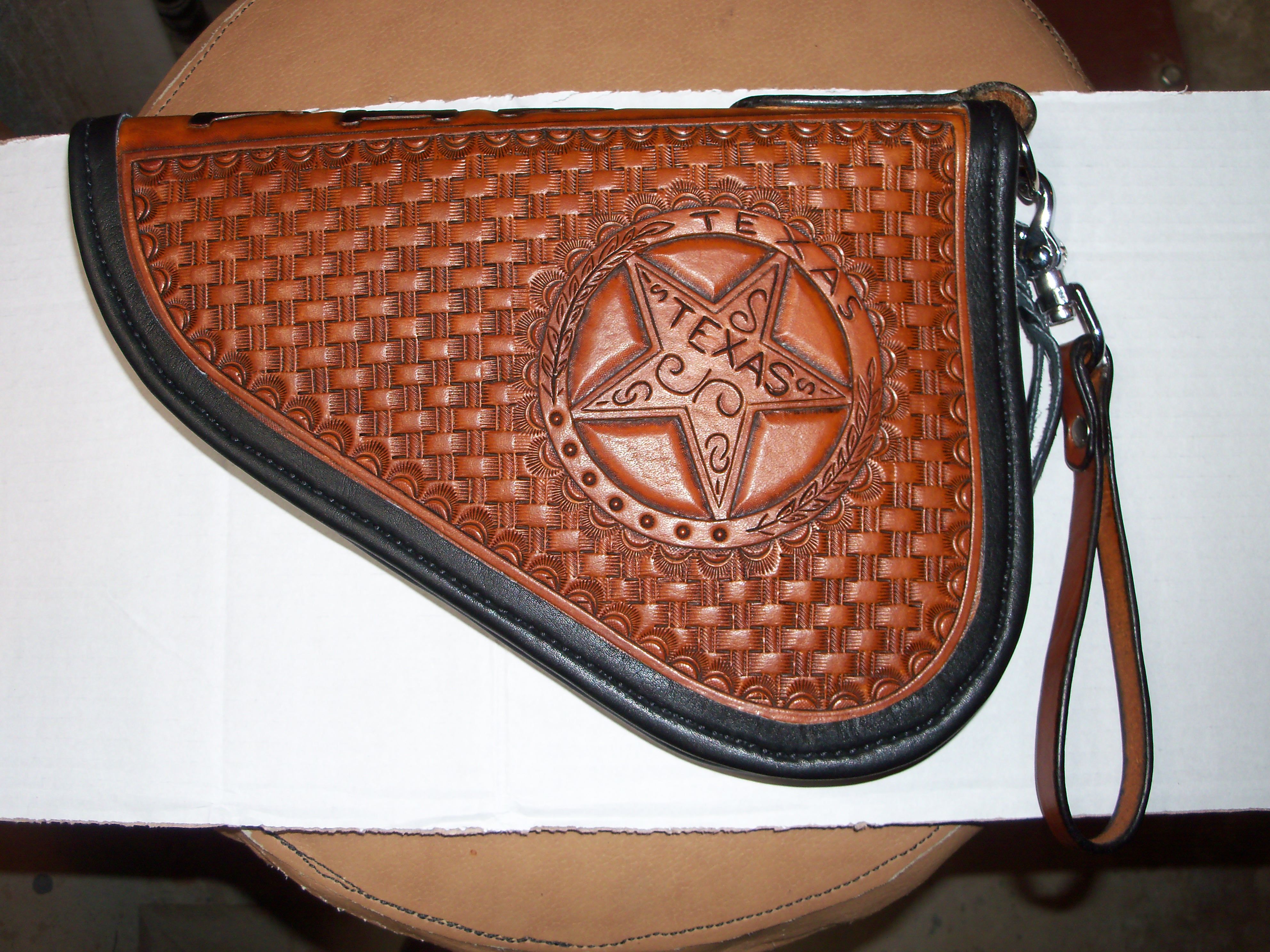 Hand Crafted Pistol Revolver Cases, Gun Rugs by Hubbard Leather