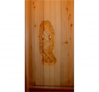 Custom Made Cedar Sauna Door