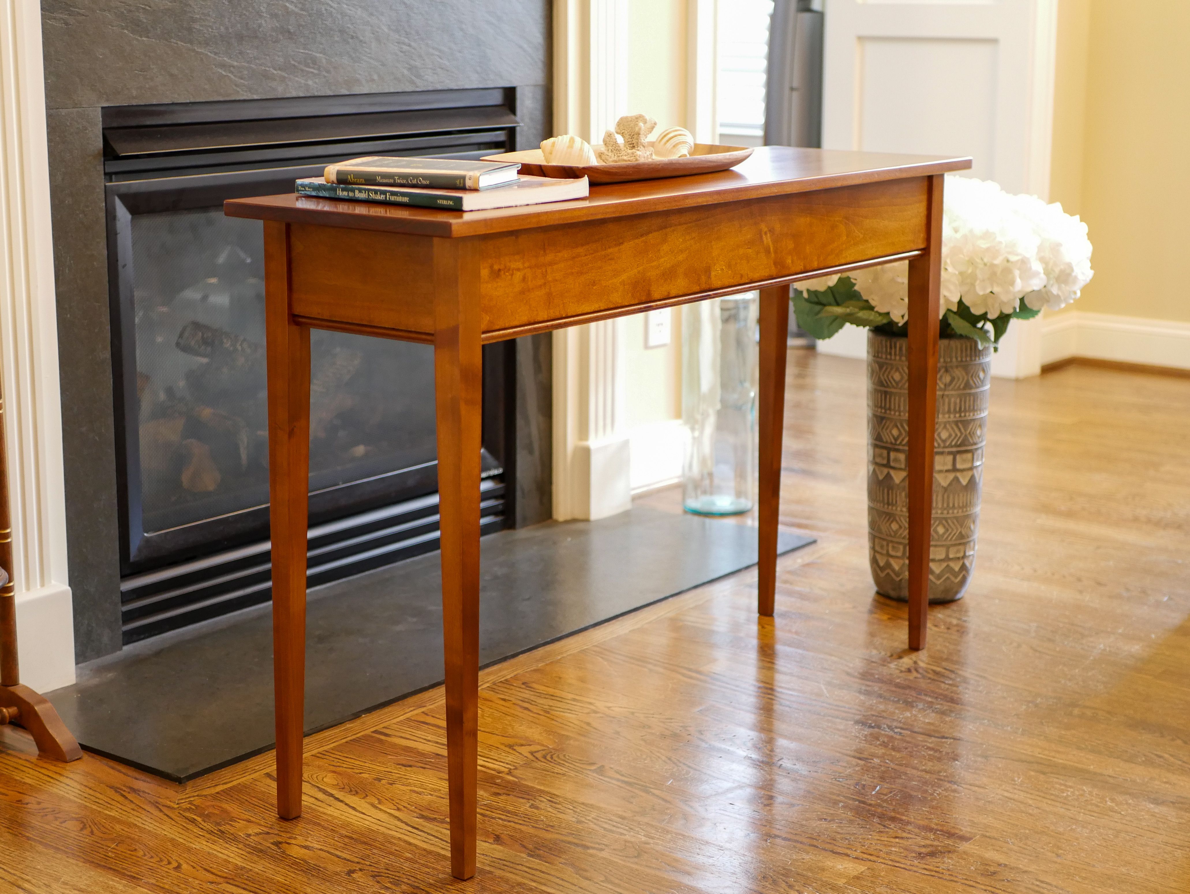 Buy Handmade Shaker Entryway Table, made to order from Annisquam