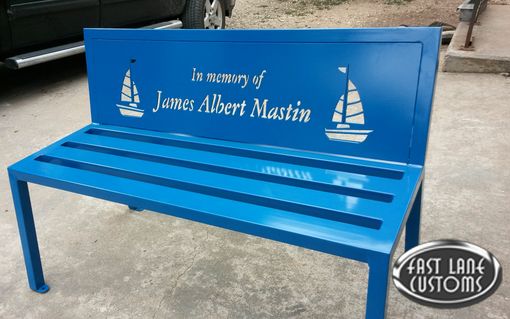 Custom Made Memorial Bench, Personalized // (Min. Shipping $450+)