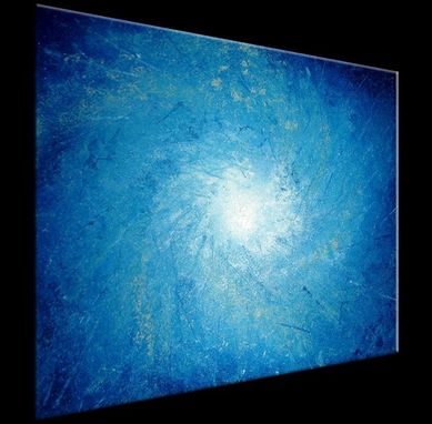 Custom Made Original Blue Storm Painting By Dan Lafferty - 30x24 - Sale 22% Off