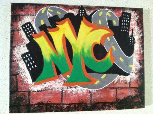 Custom Made Graffiti Style Painting/Letters/Banners