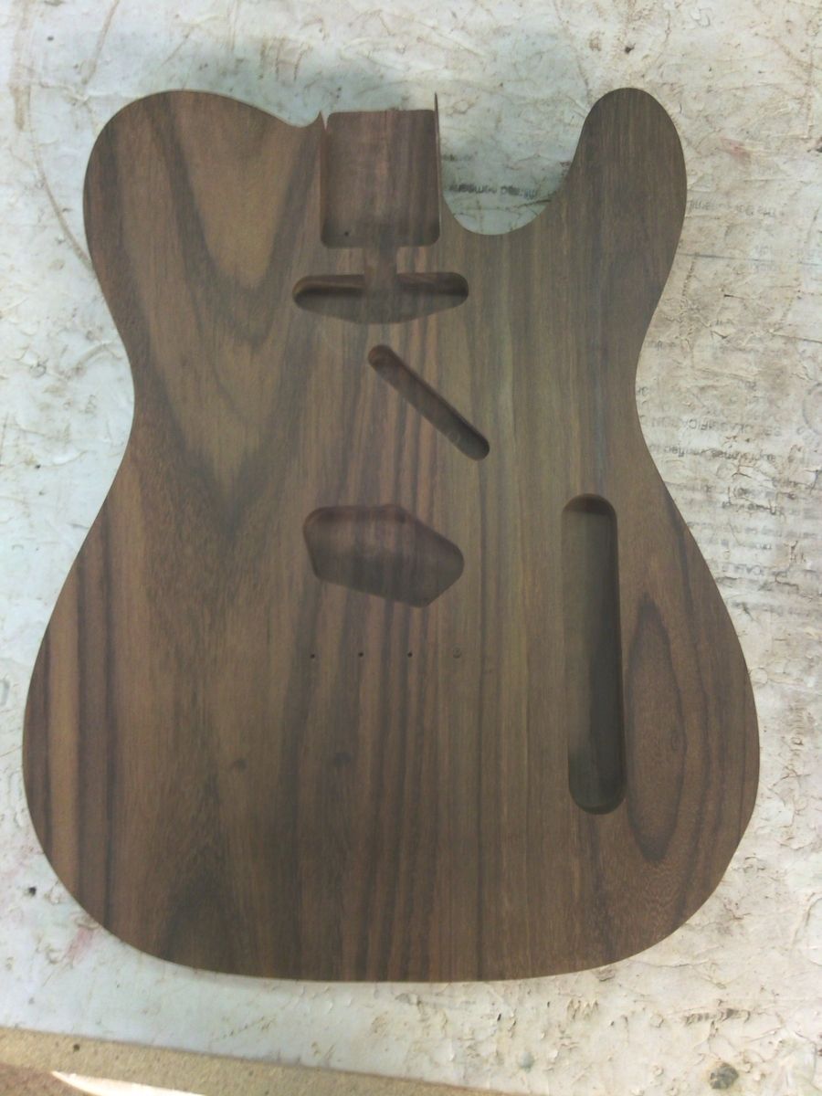 Custom Indian Rosewood Telecaster Body And Neck by ZMax Guitars