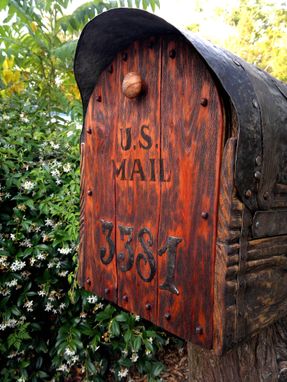 Custom Made Rustic Mailbox
