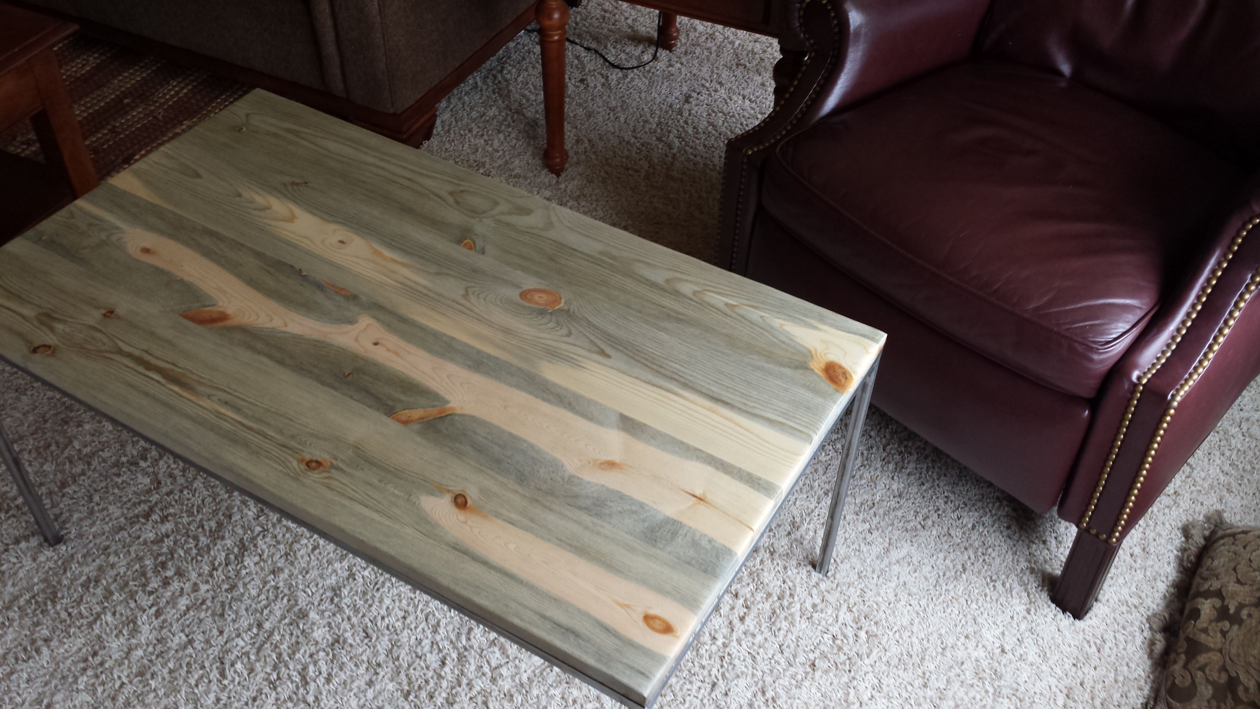 Buy Custom Made Beetle Kill Coffee Table, made to order from Purpose