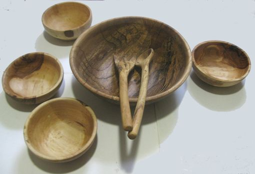 Custom Made Salad Bowl Set