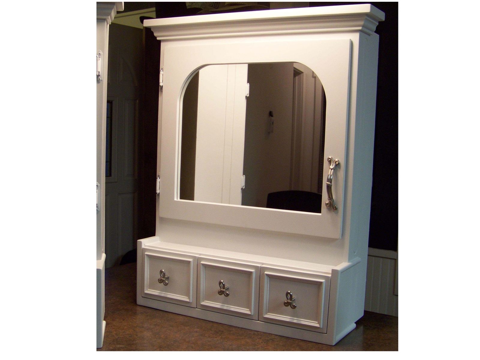 Hand Crafted Antique Look Bath Medicine by Palmer Union Design